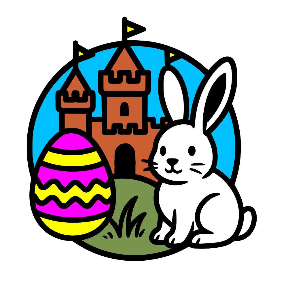 Paasraap te Kasteel Ryckevelde